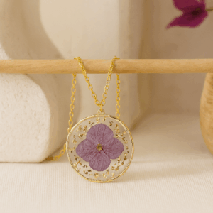 Collier éclat d'Hortensia